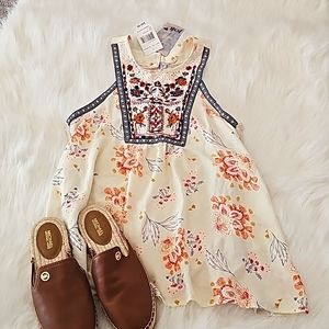NWT Embroidered shirt